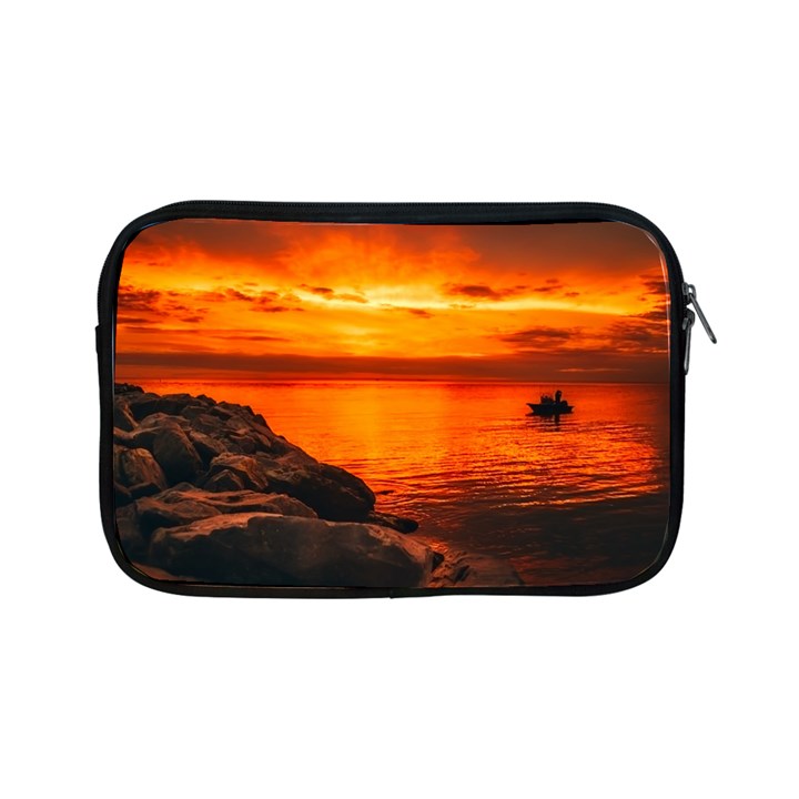 Alabama Sunset Dusk Boat Fishing Apple iPad Mini Zipper Cases