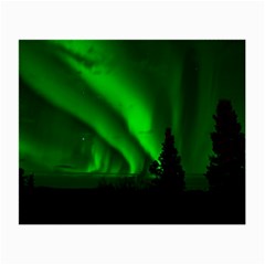 Aurora Borealis Northern Lights Small Glasses Cloth by BangZart