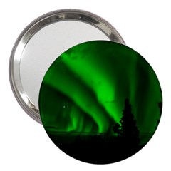 Aurora Borealis Northern Lights 3  Handbag Mirrors by BangZart