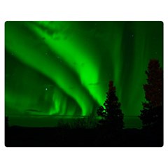 Aurora Borealis Northern Lights Double Sided Flano Blanket (medium) 