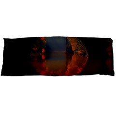 River Water Reflections Autumn Body Pillow Case (dakimakura) by BangZart