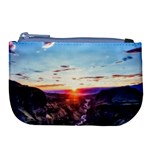 Iceland Landscape Mountains Stream Large Coin Purse Front