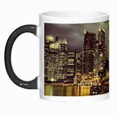 Singapore City Urban Skyline Morph Mugs