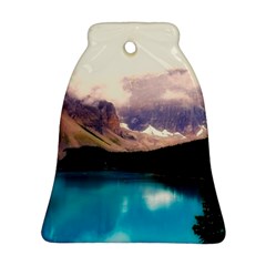 Austria Mountains Lake Water Ornament (bell)