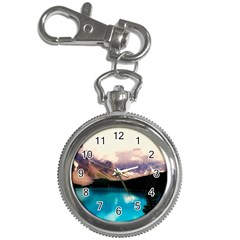 Austria Mountains Lake Water Key Chain Watches