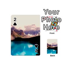 Austria Mountains Lake Water Playing Cards 54 (mini)  by BangZart