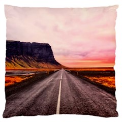 Iceland Sky Clouds Sunset Standard Flano Cushion Case (two Sides)