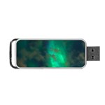 Northern Lights Plasma Sky Portable USB Flash (Two Sides) Back