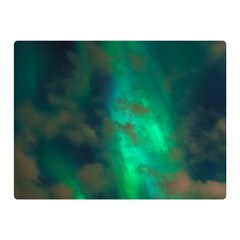 Northern Lights Plasma Sky Double Sided Flano Blanket (mini) 