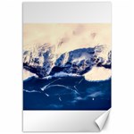 Antarctica Mountains Sunrise Snow Canvas 12  x 18   11.88 x17.36  Canvas - 1