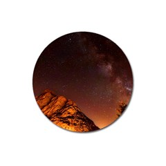 Italy Night Evening Stars Magnet 3  (round) by BangZart