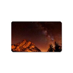 Italy Night Evening Stars Magnet (name Card)