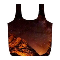 Italy Night Evening Stars Full Print Recycle Bags (l) 