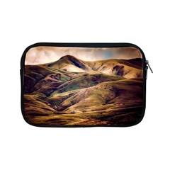 Iceland Mountains Sky Clouds Apple Ipad Mini Zipper Cases by BangZart