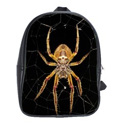 Insect Macro Spider Colombia School Bag (large)