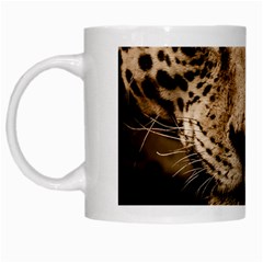 Jaguar Water Stalking Eyes White Mugs by BangZart