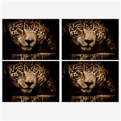 Jaguar Water Stalking Eyes Belt Buckles by BangZart