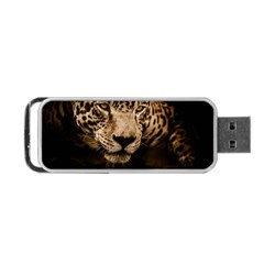 Jaguar Water Stalking Eyes Portable Usb Flash (one Side) by BangZart