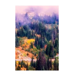 Landscape Fog Mist Haze Forest Shower Curtain 48  X 72  (small) 