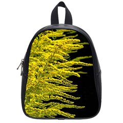 Golden Rod Gold Diamond School Bag (small) by BangZart