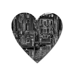 Venice Italy Gondola Boat Canal Heart Magnet
