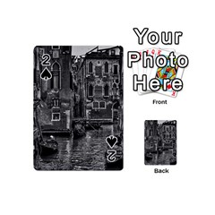 Venice Italy Gondola Boat Canal Playing Cards 54 (mini)  by BangZart
