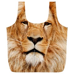 Africa African Animal Cat Close Up Full Print Recycle Bags (l) 