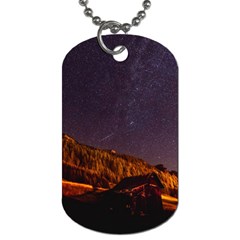 Italy Cabin Stars Milky Way Night Dog Tag (one Side) by BangZart