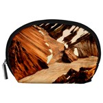 Iceland Mountains Snow Ravine Accessory Pouches (Large)  Front