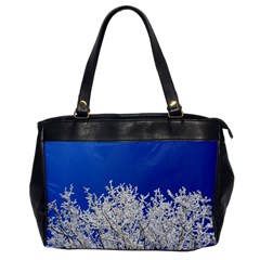 Crown Aesthetic Branches Hoarfrost Office Handbags by BangZart