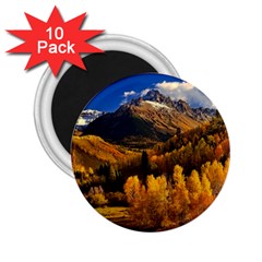 Colorado Fall Autumn Colorful 2 25  Magnets (10 Pack)  by BangZart