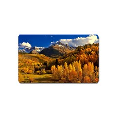 Colorado Fall Autumn Colorful Magnet (name Card) by BangZart