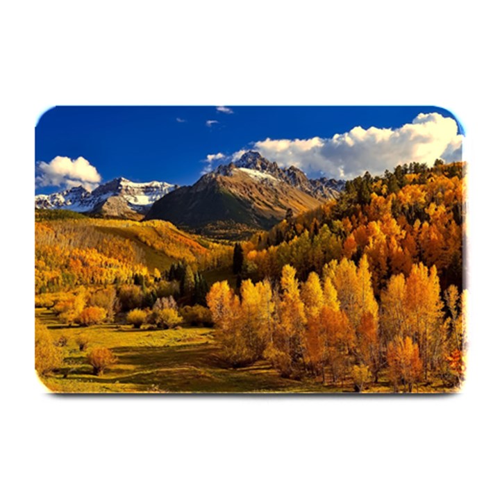 Colorado Fall Autumn Colorful Plate Mats