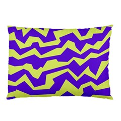 Polynoise Vibrant Royal Pillow Case by jumpercat