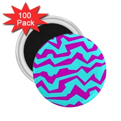 Polynoise Shock New Wave 2 25  Magnets (100 Pack)  by jumpercat