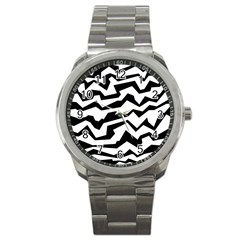 Polynoise Bw Sport Metal Watch by jumpercat