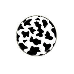 Animal Print Black And White Black Hat Clip Ball Marker (4 Pack) by BangZart