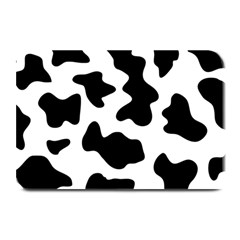 Animal Print Black And White Black Plate Mats by BangZart