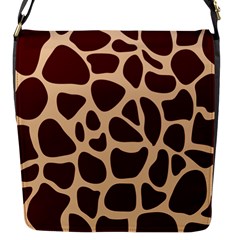 Animal Print Girraf Patterns Flap Messenger Bag (s)