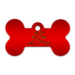 Christmas Dog Tag Bone (two Sides) by BangZart