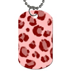Seamless Tile Background Abstract Dog Tag (one Side)