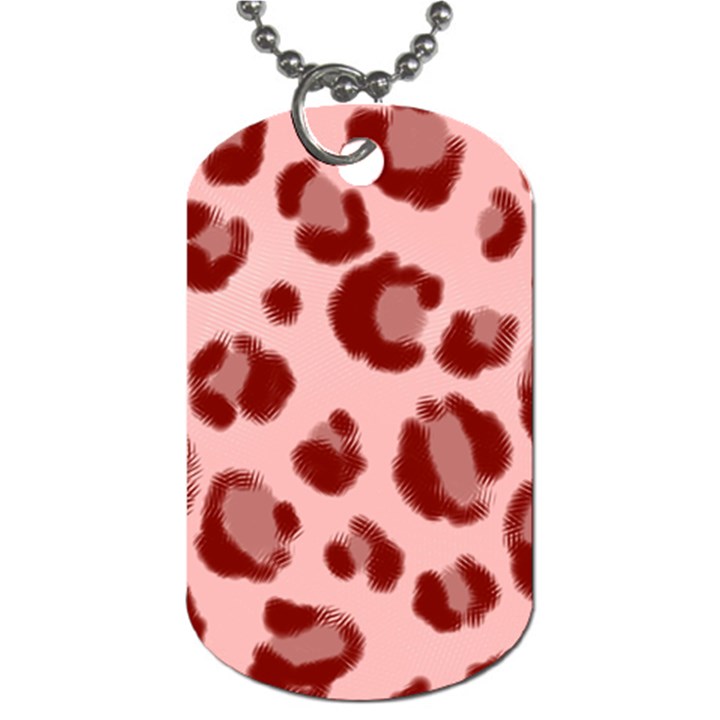 Seamless Tile Background Abstract Dog Tag (One Side)