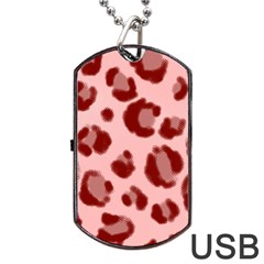 Seamless Tile Background Abstract Dog Tag Usb Flash (two Sides) by BangZart