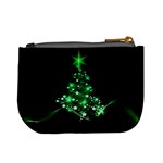 Christmas Tree Background Mini Coin Purses Back