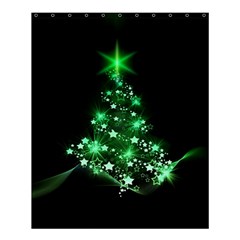 Christmas Tree Background Shower Curtain 60  X 72  (medium)  by BangZart