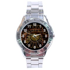 Eye Technology Stainless Steel Analogue Watch by BangZart