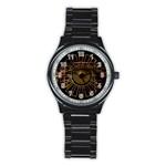 eye technology Stainless Steel Round Watch Front