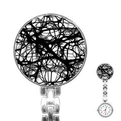 Neurons Brain Cells Brain Structure Stainless Steel Nurses Watch