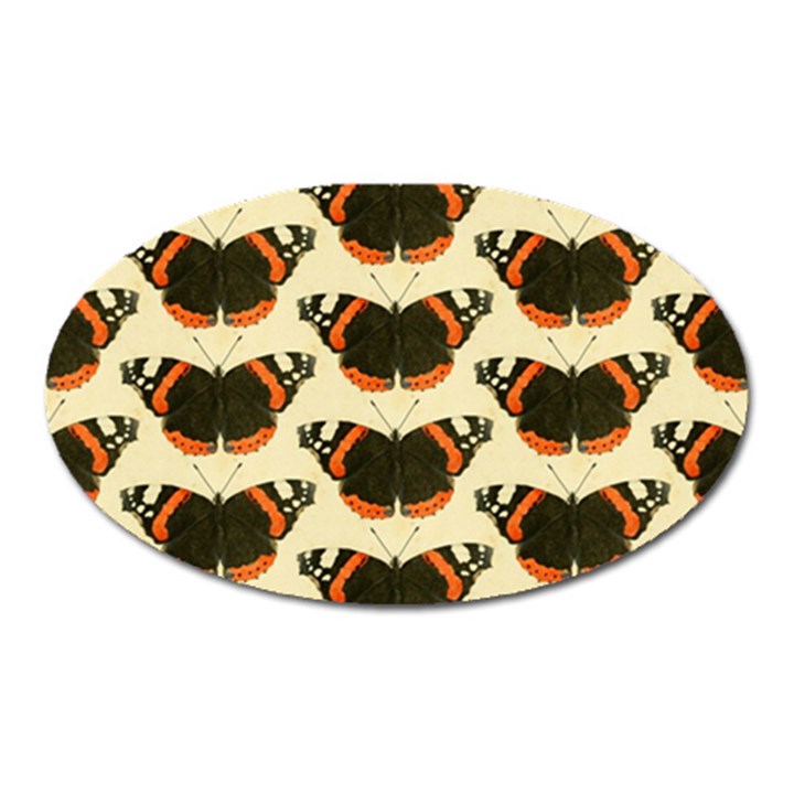 Butterfly Butterflies Insects Oval Magnet