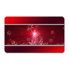 Christmas Candles Christmas Card Magnet (rectangular) by BangZart